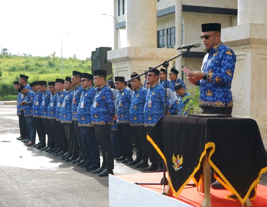 Pemkab Kotabaru Gelar Apel HKN 2026, Perkuat Disiplin ASN dan Mutu Pelayanan Publik