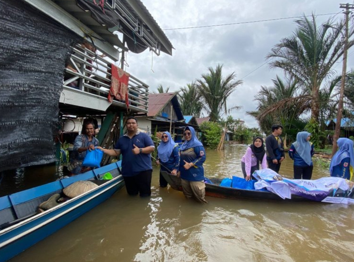 Pemprov Kalsel Teruskan Aksi Kemanusiaan Bagi Korban Banjir Kabupaten Banjar