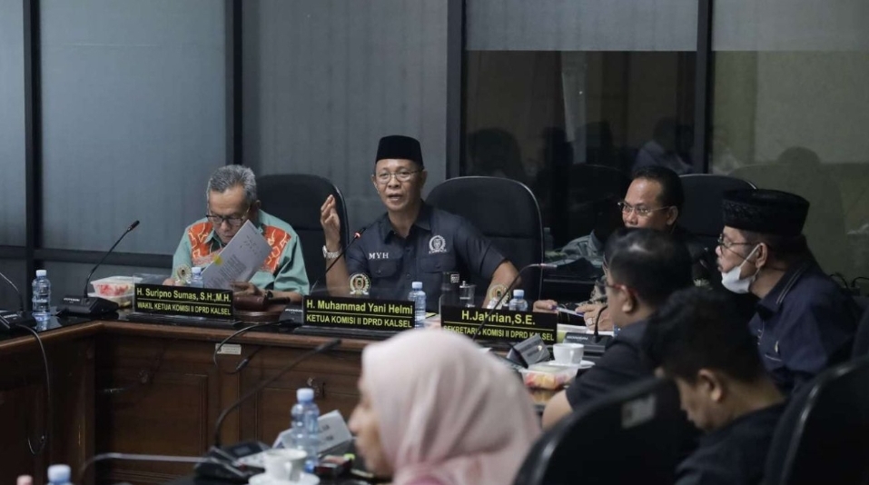 Komisi II DPRD Kalsel Dorong Bank Kalsel Naik Kelas Jadi Bank Devisa