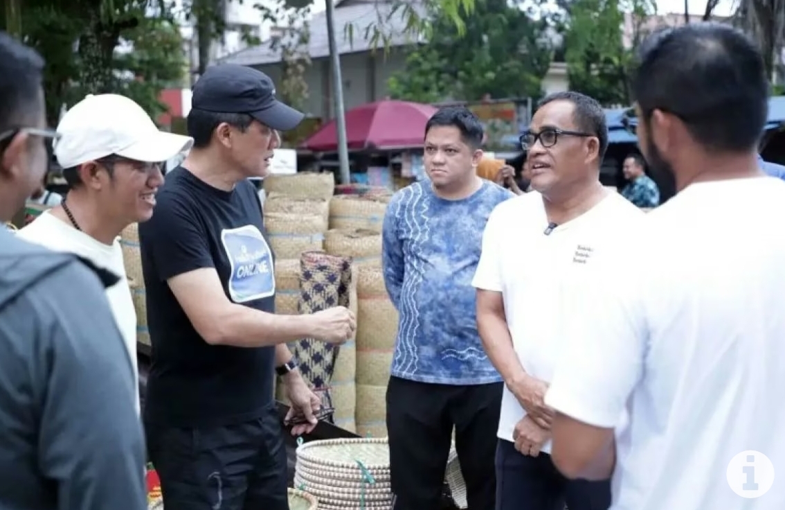 Bank Kalsel Tinjau Pasar Kerajinan Amuntai, Perkuat Sinergi Pengembangan UMKM