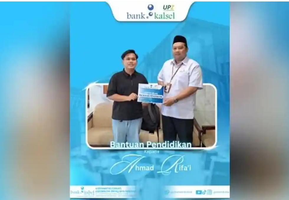 UPZ Bank Kalsel Dukung Pendidikan Mahasiswa Berprestasi UIN Antasari Banjarmasin