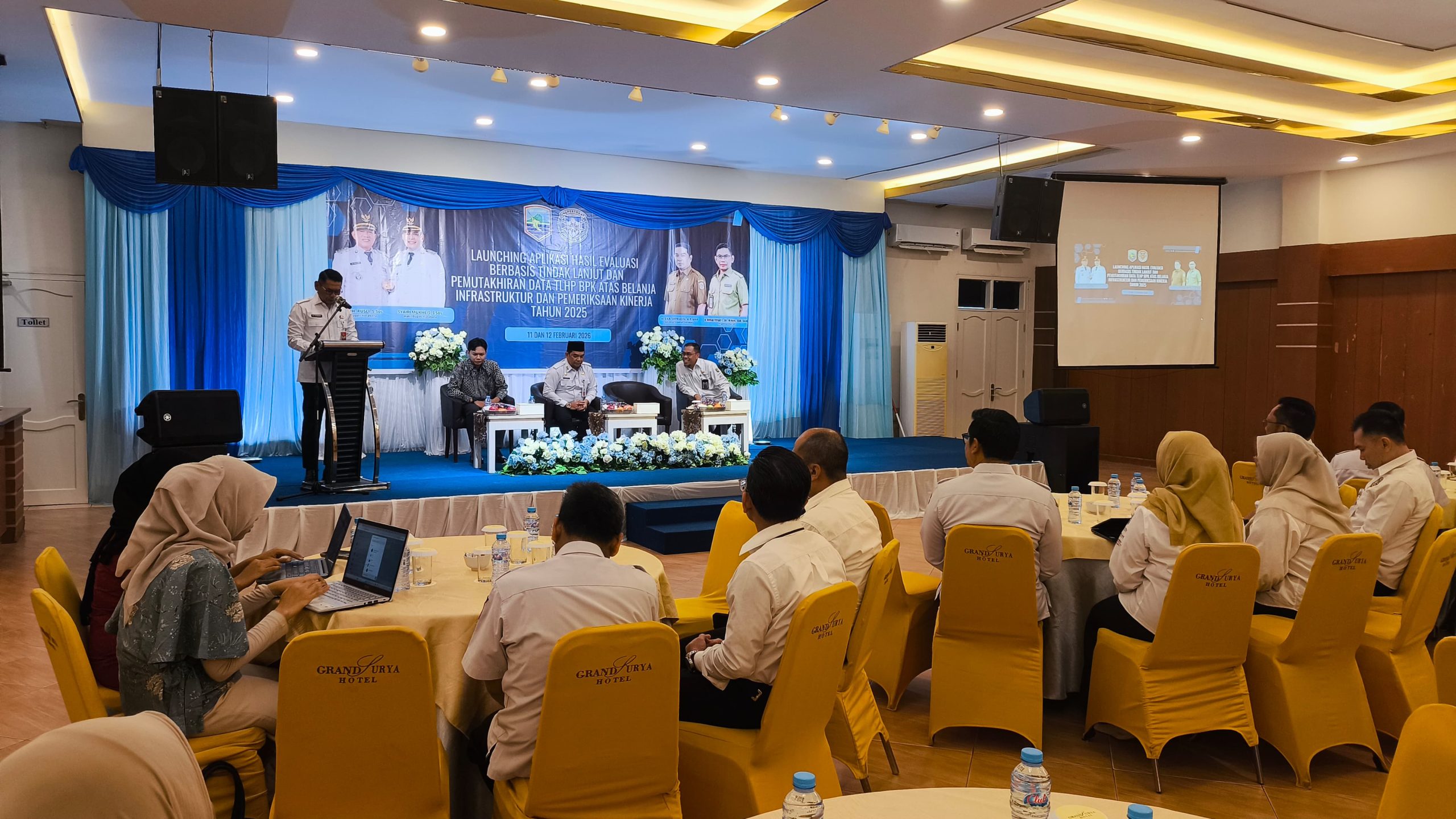 Komitmen TLHP Pemkab Kotabaru, Inspektorat Luncurkan Aplikasi E-Hebat