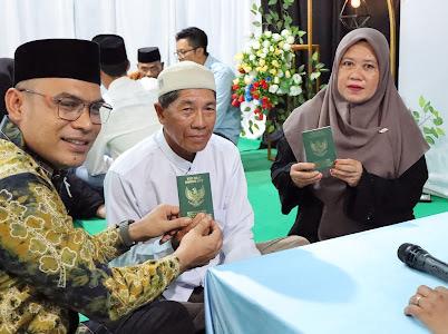 Pemkab Kotabaru Gelar Nikah Massal di Sampanahan, 28 Pasang Ikuti Rangkaian Isbat dan Pencatatan Resmi