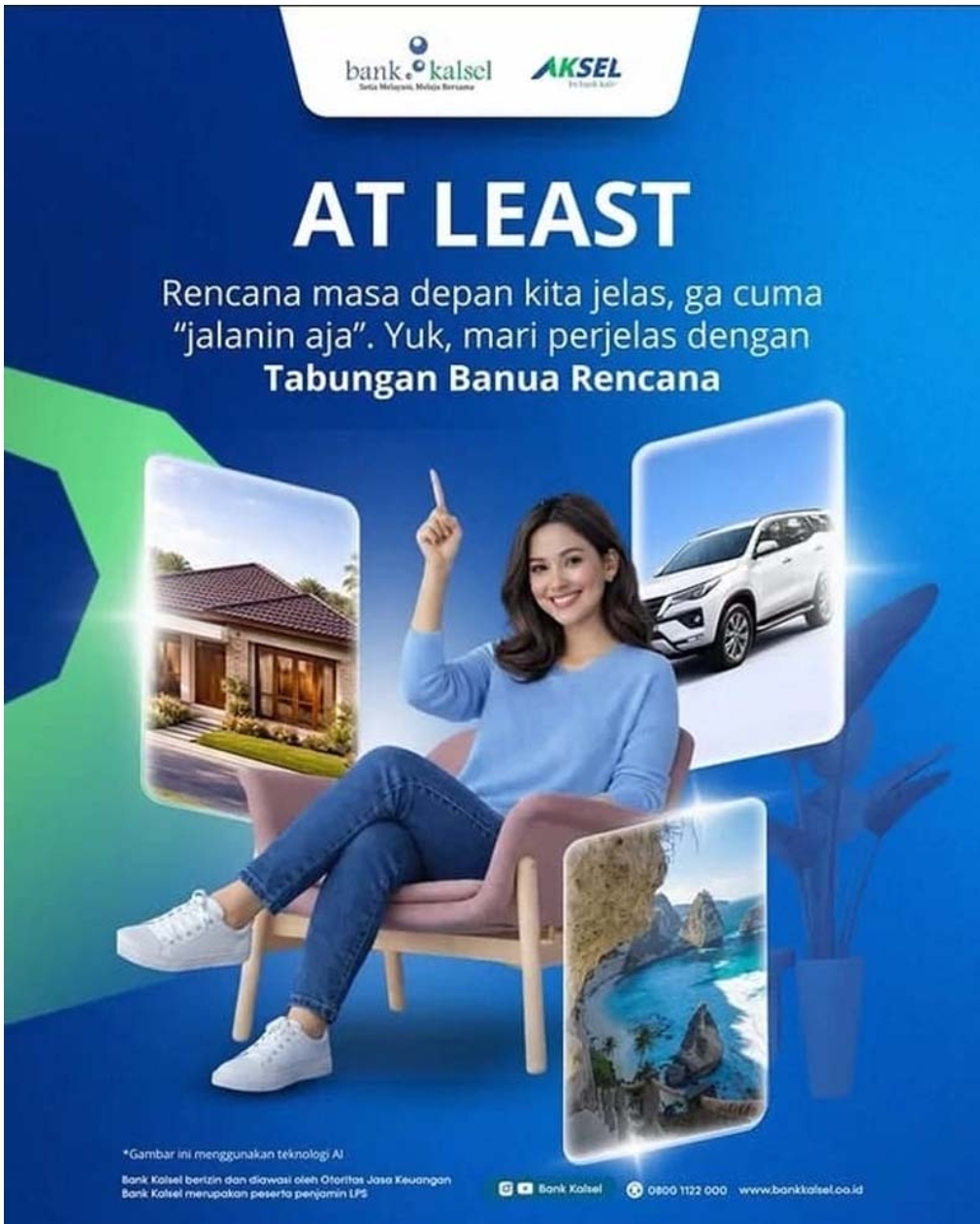 Bank Kalsel Ajak Warga Biasakan Menabung Demi Masa Depan