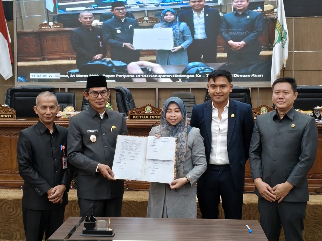DPRD Balangan Gelar Rapat Paripurna, LKPj Bupati Tahun 2025 Disampaikan