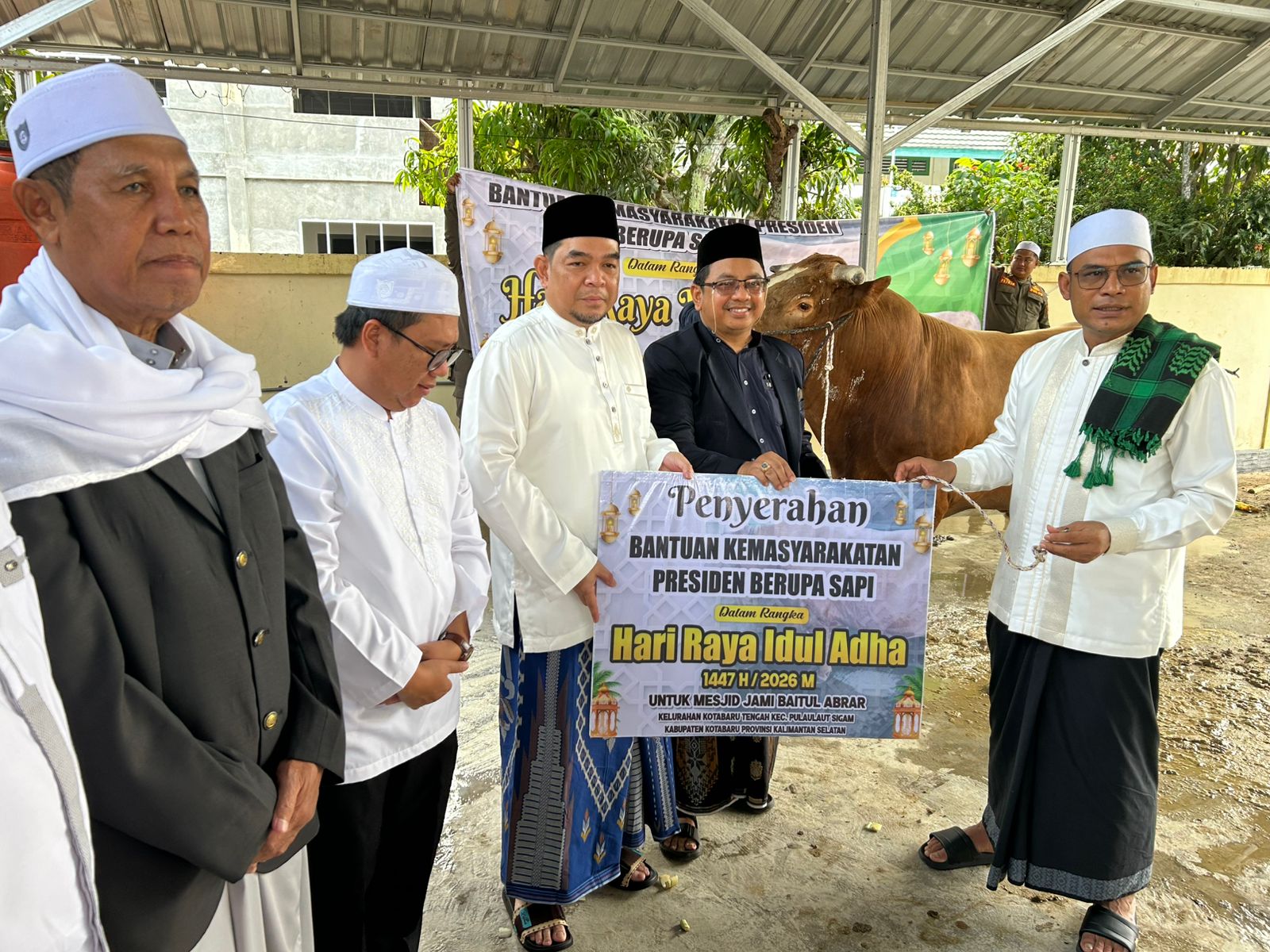 Pemkab Kotabaru Salurkan Bantuan Sapi Kurban Presiden, Ribuan Kupon Dibagikan
