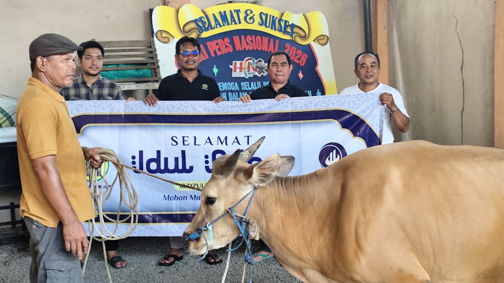 PWI Kalsel Siapkan Tiga Sapi Kurban untuk 300 Anggota di Hari Raya Iduladha 1447 H