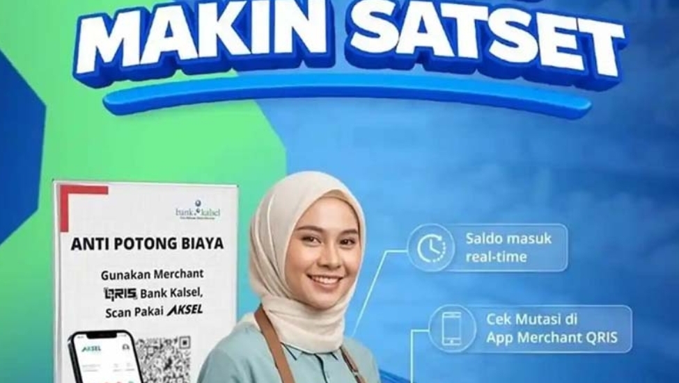 Merchant QRIS Bank Kalsel Permudah Transaksi UMKM Lebih Cepat dan Aman