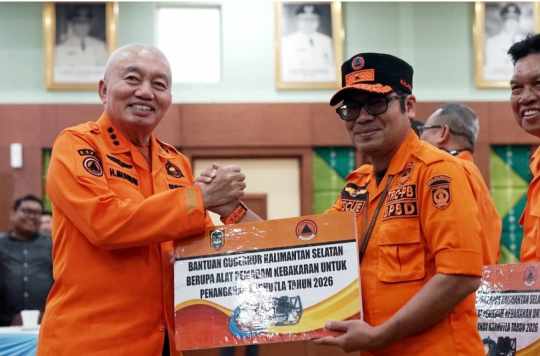 BPBD Balangan Siap Hadapi Karhutla dengan Dukungan Peralatan Baru dari Pemprov Kalsel