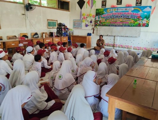 BPBD Balangan Edukasi Siswa SD Waspada Hewan Berbahaya di Lingkungan Sekolah
