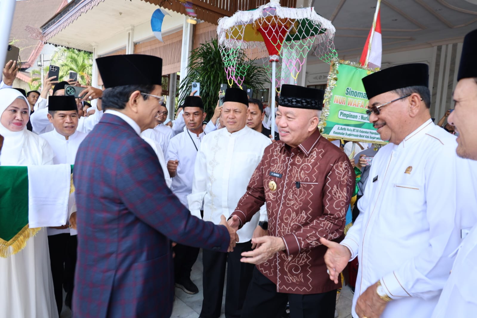 Silaturahmi Bersama Menteri Agama dan Tokoh Agama, Gubernur H. Muhidin : Insya Allah Kalsel Pilar Indonesia Merawat Kehidupan Beragama